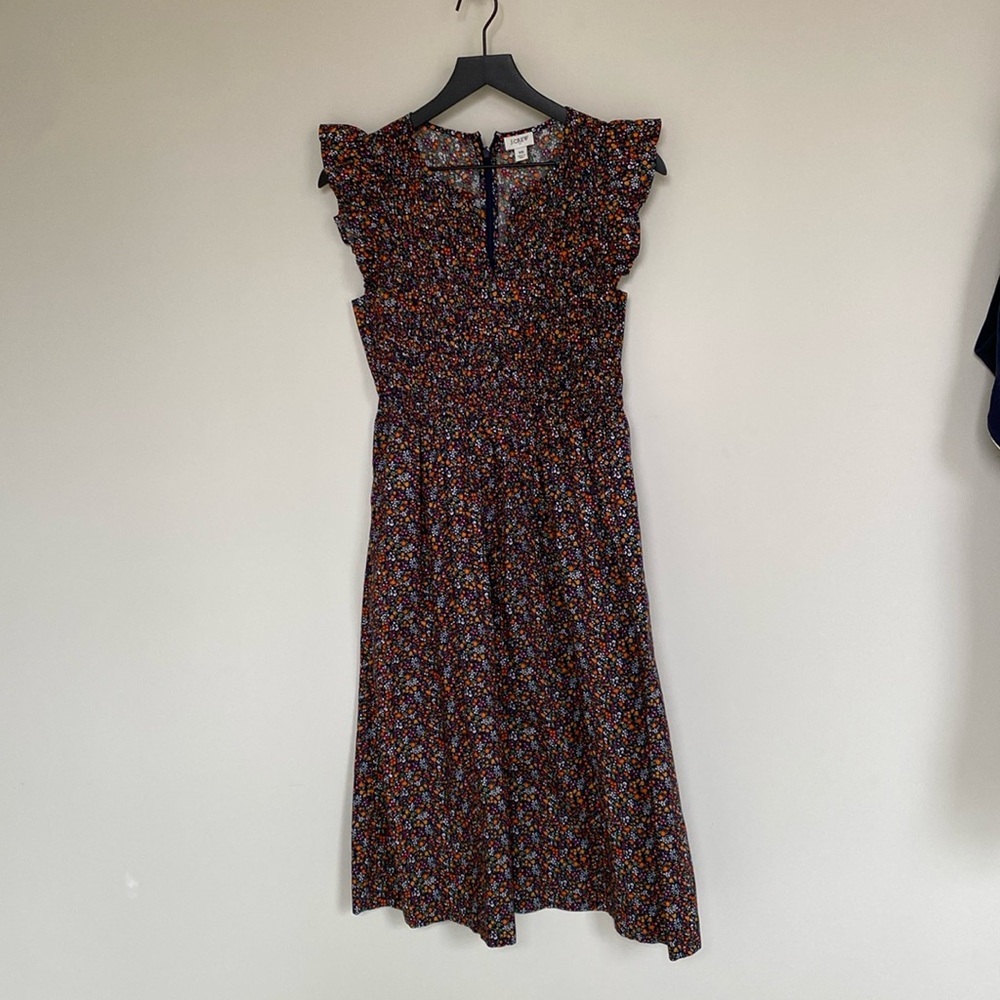 J.Crew Factory Autumn Floral Maxi